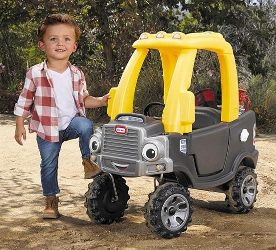Little Tikes Cozy Truck Ride-On - Black thumbnail 7