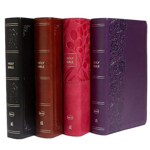 NKJV, End-of-Verse Reference Bible, Personal Size Large Print, Leathersoft, Black, Red Letter, Comfort Print: Holy Bible, New King James Version thumbnail 11