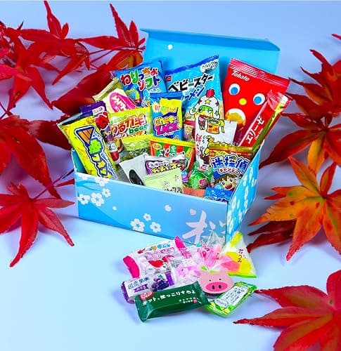Sakura Box Japanese Snacks & Candy 30 Piece Dagashi Set Gift (Box) - Box thumbnail 2