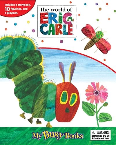 Phidal - Eric Carle My Busy Book -10 Figurines and a Playmat - Image 1