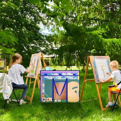 ZKOO Bulletin Board Poster Storage, Extra-Large Storage Chart Bag 30" x 24", Bulletin Board Sheet Organization (30" X 24") thumbnail 7