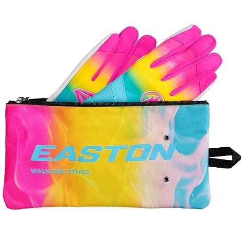 Easton | Walk-Off Ethos Locked-in Baseball Batting Gloves | Compression Wrist Strap | Youth Sizes | Multiple Colors thumbnail 9