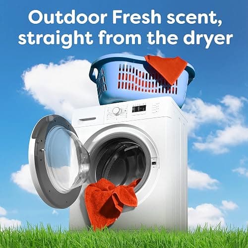 Bounce Fabric Softener Sheets, Outdoor Fresh Scent, 240 Count thumbnail 3