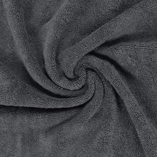 Utopia Towels 8 Piece Luxury Towel Set – Majestic Plush, Super Absorbent & Quicker-to-Dry, Thick 100% Ring Spun Cotton Towels for Bathroom, Spa & Hotel – 2 Bath, 2 Hand, 4 Washcloths, Grey thumbnail 8