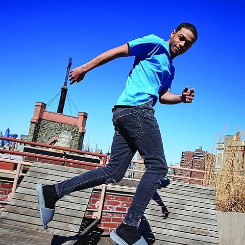 Hanes Men's Double Tough Socks, Crew and Ankle Moisturing Wicking Socks, Black & White, Multi-Packs thumbnail 3