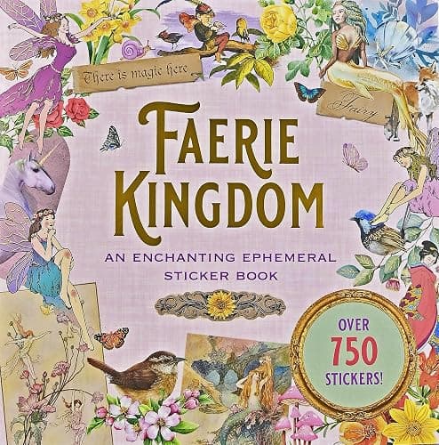 Faerie Kingdom Sticker Book (over 750 stickers) - Image 1