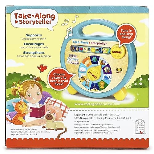 Bible Stories and Songs Interactive Electronic Take Along Storyteller with 11 Books (Little Sunbeams) thumbnail 15