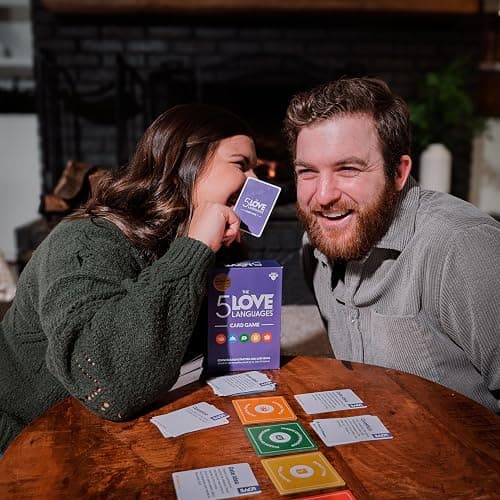 The 5 Love Languages® Card Game, Discover More About Yourself & Your Partner, 300 Prompt Cards to Spark Deep, Meaningful Conversations, Create New Date Ideas and Fun Quiz Questions for 2 Players, 16+ thumbnail 4