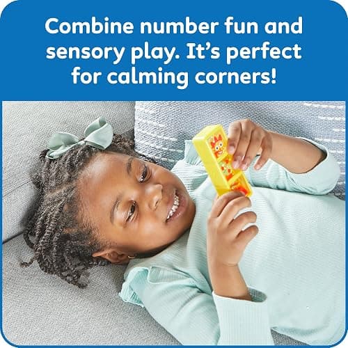 hand2mind Numberblocks One to Five Sensory Bottles, Numbers for Toddlers, Counting Toys, Calming Sensory Fidget Toys, Calm Down Corner Supplies, Social Emotional Learning, Birthday Gifts for Kids thumbnail 4