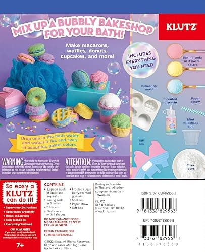 KLUTZ Bath Bomb Scented Bakery Craft Kit Small thumbnail 7