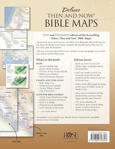 Deluxe Then and Now Bible Maps: New and Expanded Edition thumbnail 2
