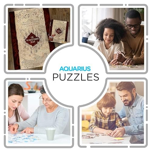 Aquarius Harry Potter Puzzle Marauder's Map (1000 Piece Jigsaw Puzzle) - Officially Licensed Harry Potter Merchandise & Collectibles - Glare Free - Precision Fit - 20x27in thumbnail 4