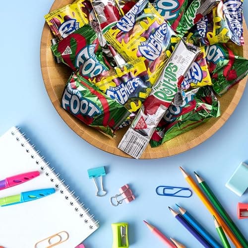 Fruit by the Foot Snacks Variety Pack - Fruit Roll-Ups, Gushers, Gluten Free Gummy Kids Snack, Good Source of Vitamin C, 16 Individually Wrapped Pouches, Perfect for On The Go, 10.2 oz Box thumbnail 4