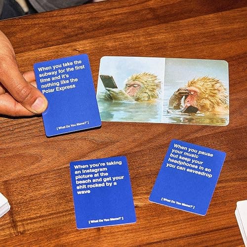 WHAT DO YOU MEME? Core Game, Now Including GIF's by Relatable, The Essential Adult Party Game for Meme Lovers, A Fun White Elephant Gifts and Stocking Stuffers thumbnail 6