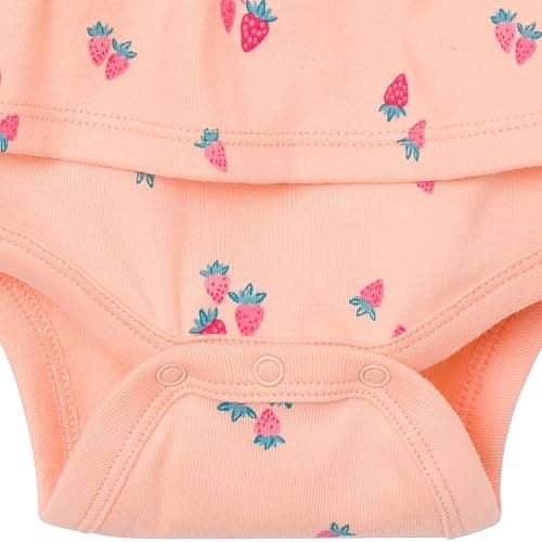 Gerber Baby Girls Multi-Pack Sleeveless Onesies Bodysuit thumbnail 9