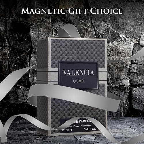 Valencia UOMO for Men Eau De Parfum - Woody Aromatic Fragrance - Floral Twist Blended with a Cool Facet of Mineral Notes & Salt - Edgy yet Masculine Scent - Cologne or Everyday Use - 100ml Bottle thumbnail 7