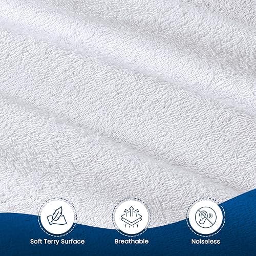 Utopia Bedding Waterproof Mattress Protector Full Size, Premium 200 GSM Terry Mattress Cover, Soft & Breathable Bed Cover, Fitted Sheet Style with Stretchable Deep Pockets 15" (White) thumbnail 8
