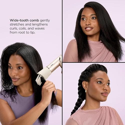 Shark HD430 FlexStyle Air Styling & Drying System, Powerful Hair Dryer Brush & Multi-Styler with Auto-Wrap Curlers, Paddle Brush, Oval Brush, Concentrator Attachment, Stone thumbnail 17