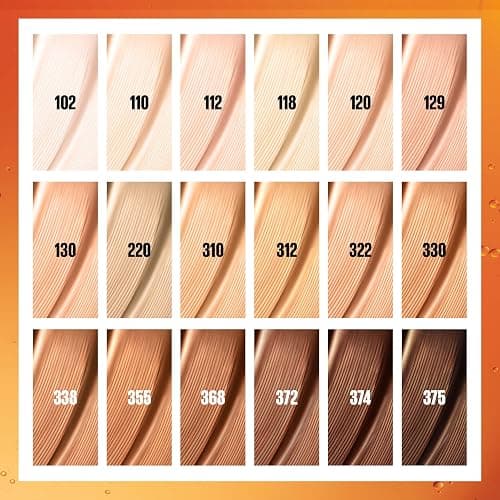 Maybelline Super Stay Up to 24HR Skin Tint, Radiant Light-to-Medium Coverage Foundation, Makeup Infused With Vitamin C, 322, 1 Count thumbnail 5