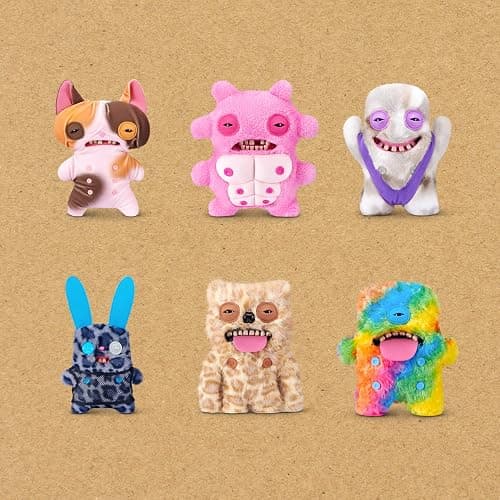 Fuggler Nipple Fuggs 9 Inch Plush Collectible (Wrinkle McStinkles) by ZURU | Funny Ugly Monster with signature teeth, soft & huggable collectible plush, for fans & collectors, gift for tweens & teens thumbnail 6