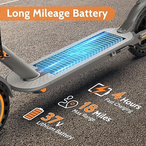 MAXSHOT Electric Scooter for Adults, 8.5/10/14" Tires, 19/22Mph, 350W/500W Motor, 21-28 Miles Range, Folding E-Scooter with Dual Suspension,APP(V1/SPRO/MAX/PRO/X1/X1PRO/PR) thumbnail 3