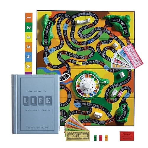 WS Game Company The Game of Life Vintage Bookshelf Edition - Image 1