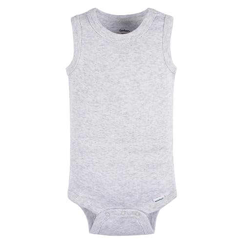Gerber Baby Boys Multi-Pack Sleeveless Onesies Bodysuit thumbnail 2