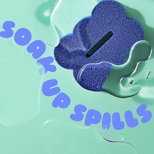 Brite by Scotch-Brite 2-Sided Scrub & Wipe, Scrubbing Kitchen and Dish Sponge, Midnight Mode, 6 Scrub Sponges thumbnail 6