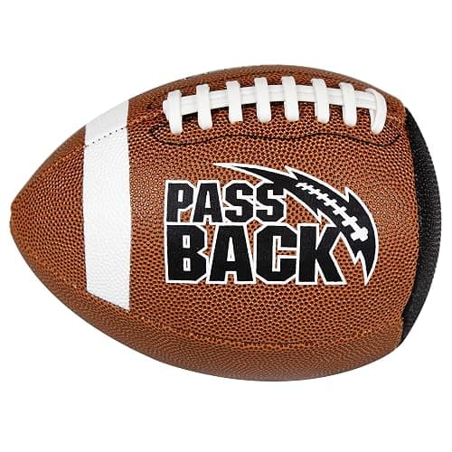 Passback Official Composite Football, Ages 14+, High School Training Football, (Ships Deflated) - Image 1