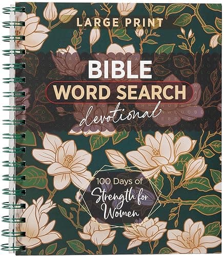100 Days of Strength for Women: Bible Word Search Devotional - Image 1
