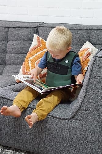 Weighted Vest For Kids - Adjustable Compression Vest With Six Removable Weights Included - Breathable Snug Fit Design thumbnail 3