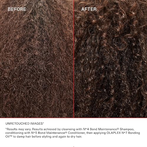 Olaplex No. 7 Bonding Oil, Concentrated High Shine Heat Protectant | Visibly Smooths & Softens Hair | Added Color Vibrancy | Up to 72 Hour Frizz Control | For All Hair Types | 1 fl oz thumbnail 8