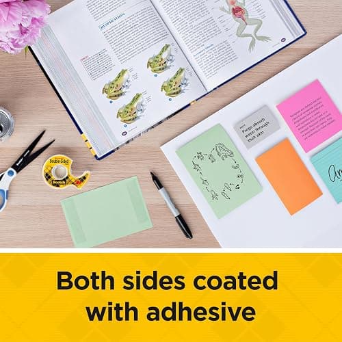 Scotch Variety Pack Tape, Assorted Sizes Including Magic Tape, Double-Sided Tape, Gift-Wrap Tape, and Super-Hold Tape, 6 Rolls Total thumbnail 3