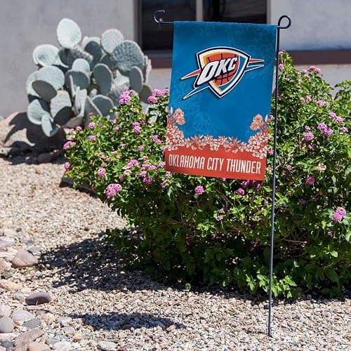 Rico Industries NBA Basketball Standard/Primary 13" x 18" Double Sided Garden Flag thumbnail 5