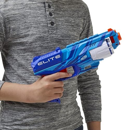 Nerf Elite Disruptor Blaster Reflex, Slam Fire, Blue (Amazon Exclusive) thumbnail 2