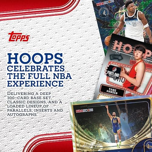 2025-26 Topps Hoops NBA Basketball - Factory Sealed - Value Box thumbnail 3