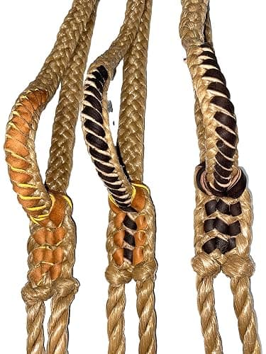 Steer Rope Riding Rope Right/Left-Hand Length with Knot 10' 6" High Strength |Polypropylene Rope| Rope Knots| Steer Riding Rope Comfortable and Durable thumbnail 2