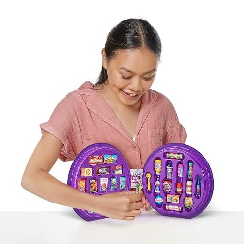 5 Surprise Mini Brands Series 3 Collector's Kit - Amazon Exclusive Mystery Capsule Real Miniature Brands by Zuru (3 Capsules + 1 Case),Multi thumbnail 2