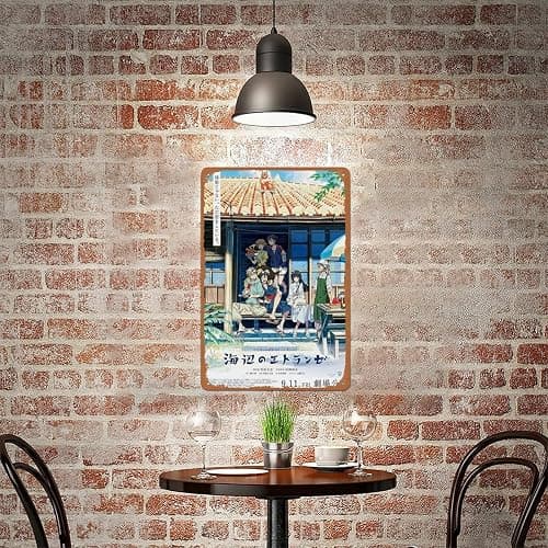 E1042 The Stranger by The Shore Anime Manga Poster 8 X 12 Inches - Retro Vintage Metal Tin Sign for Home Bar Pub Garage Decor Movie Gifts_1 thumbnail 7