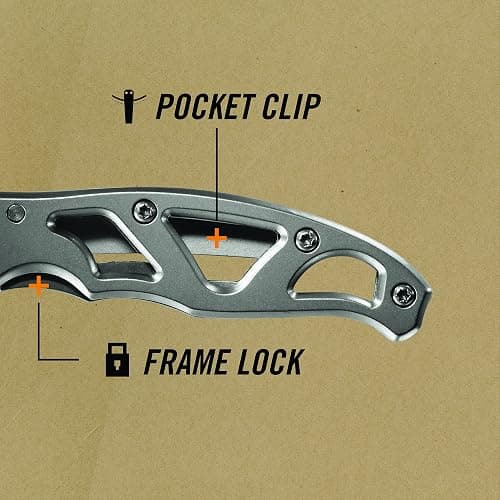 Gerber Gear Paraframe Mini Pocket Knife, 2.2" Fine Edge Small EDC Folding Knife with Safety Lock for Everyday Carry, Gifts for Men, Stainless Steel thumbnail 4