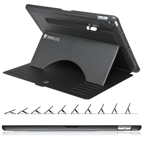 ZUGU CASE - 2017/2015 iPad Pro 12.9 inch (Old Model) 1st & 2nd Gen Case Prodigy X - Very Protective But Thin + Convenient Magnetic Stand + Sleep/Wake Cover for Men & Women (Black) - Image 1