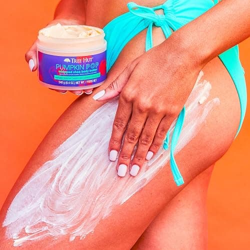 Tree Hut Pumpkin Pop Whipped Shea Body Butter | Long-lasting Hydration Leaves Skin Feeling Soft & Moisturized | Limited Edition Fall | Nourishing Essential Body Care | 8.4 fl oz. thumbnail 7