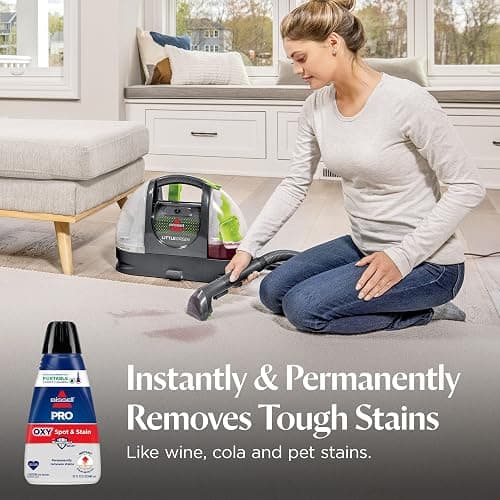 Bissell Professional Spot and Stain + Oxy Portable Machine Formula, 32 oz, Single, 32 Fl Oz thumbnail 2