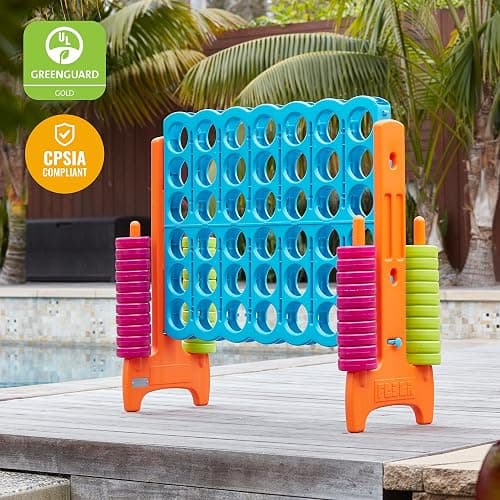 Jumbo 4-To-Score, Giant Game, Vibrant - Vibrant thumbnail 6