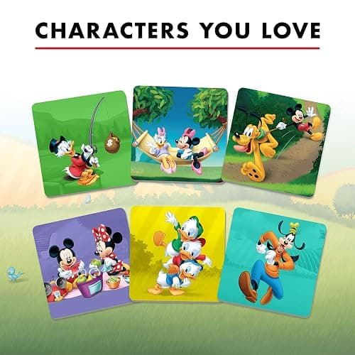 Wonder Forge Mickey Mouse Matching Game - Fun and Educational Disney Memory Card Game for Toddlers, Kids, Boys and Girls Ages 3-5 - Develops Focus, Analysis, and Learning Skills thumbnail 2