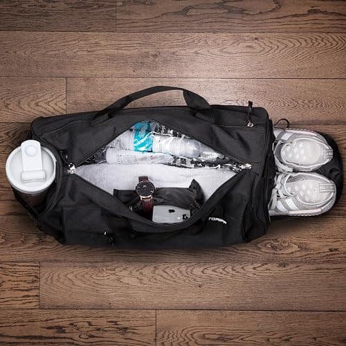 Fitgriff® Gym Bag for Men & Women with Shoe & Wet Compartment - Duffle Bag for Travel, Sports, Fitness & Workout thumbnail 3