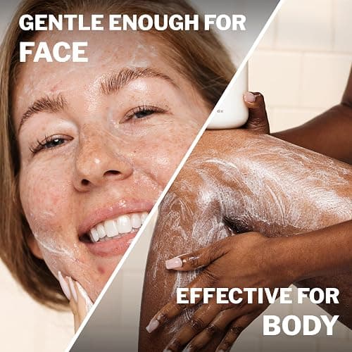 Cocokind Milky Soft Face & Body Cleanser, 13.5 Fl Oz | Hydrating Facial and Body Wash for Sensitive Skin, Gentle Cleanser with Ceramides, Fragrance-Free & Clinically Tested thumbnail 3