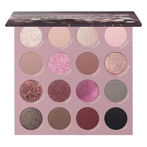 ColourPop After Hours Eyeshadow Palette - Smokey Mauve Makeup Palette with Metallic, Matte, Glitter & Matte Sparkle Finishes - Buildable, Blendable & High-Pigment Formula (0.65 oz) - Image 1