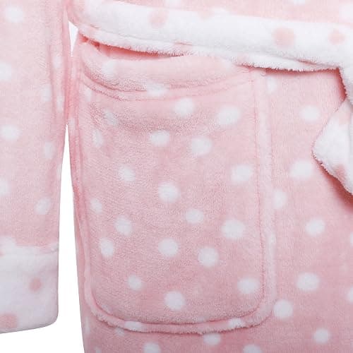 Richie House Women's Plush Fleece Robe, Warm Fleece Bathrobe Size S-XL thumbnail 7