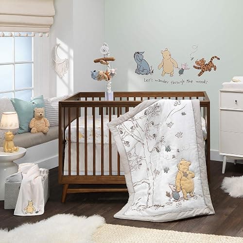 Lambs & Ivy Storytime Pooh Wall Decals - Beige, Animals, Disney, Bear thumbnail 3